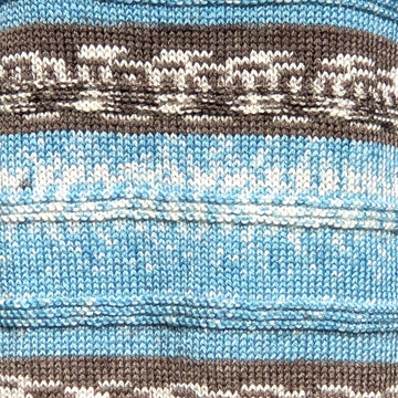 Astryd - Mock Fair-Isle Over-Size Top