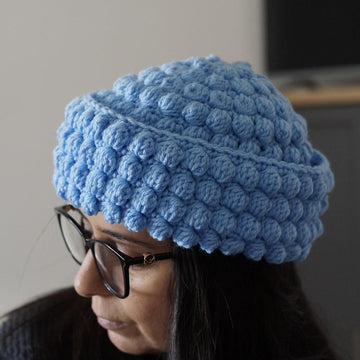 Bobbly sailor hat