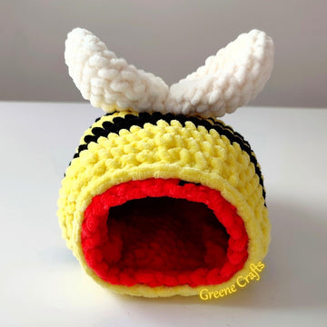 Reversible Bee / Ladybug Plush Toy Crochet Pattern