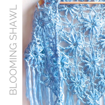 Blooming Shawl Crochet Pattern