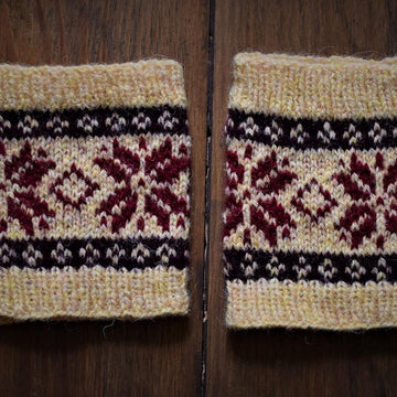 Snowflakes Boot Cuffs