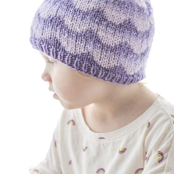 Scalloped Fade Hat