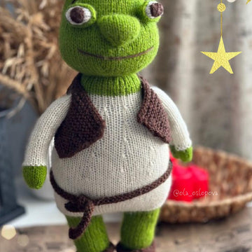 Shrek Knitting Pattern