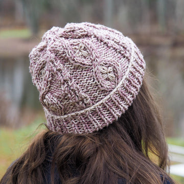 Embellished Cable Beanie