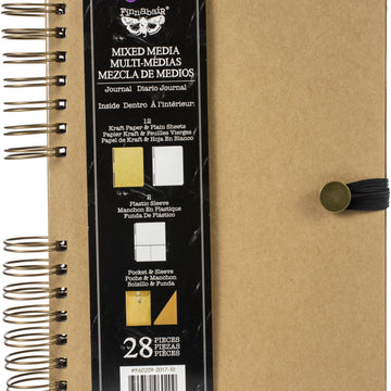 Prima Marketing Spiral Bound Mixed Media Art Journal - 7.5"X9.5"