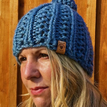 Winter Blue Beanies - 2 Patterns