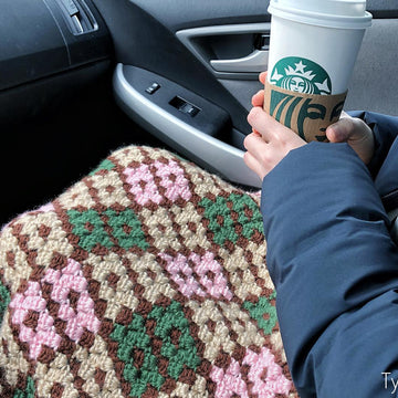 Argyle Lap Throw