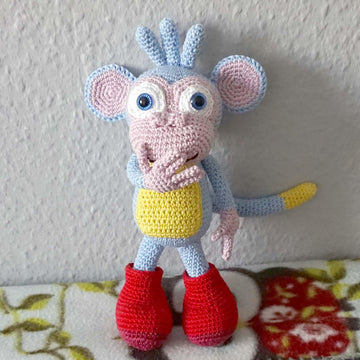 Crochet Pattern Monkey with Boots