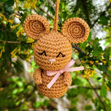 Mouse Backpack / Keychain Charm