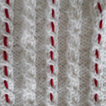 Mock Cable Cardigan