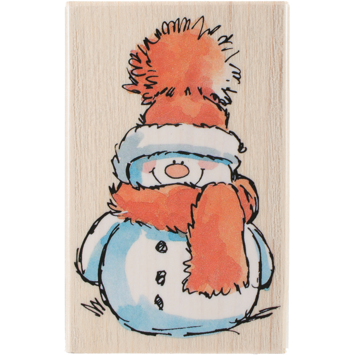 Penny Black Mounted Rubber Stamp 2.5"X3.75" - Snowy