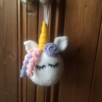 Unicorn Door Hanger Bauble
