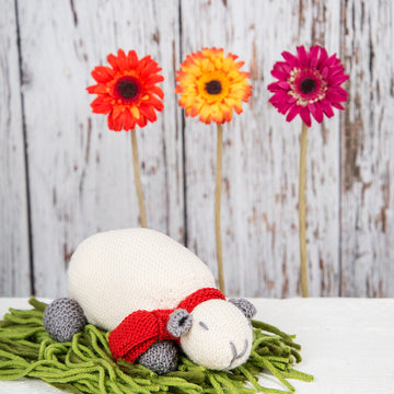 Milly The Sheep Toy - Free Knitting Pattern in MillaMia Naturally Soft Merino