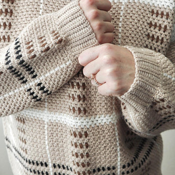 Posh Plaid Pullover