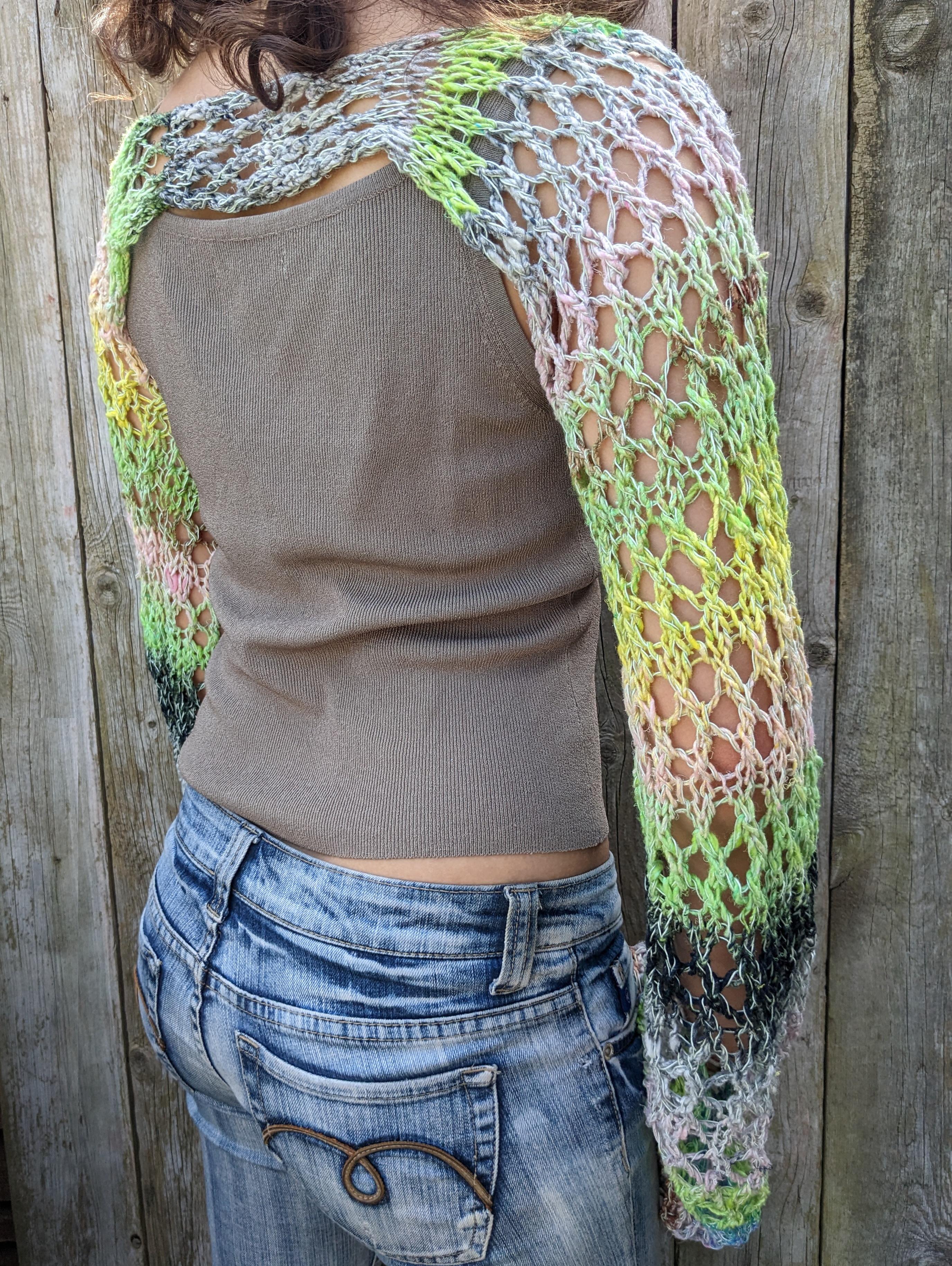 Boho Ombre Shrug