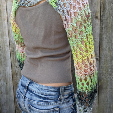 Boho Ombre Shrug