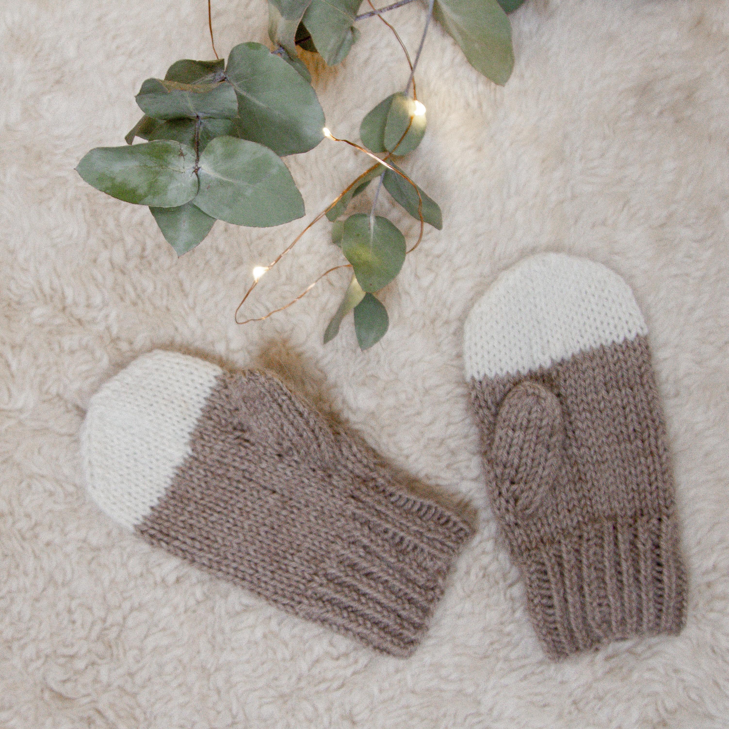 Panda Mittens