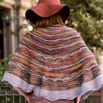 St. Johns Shawl in Malabrigo Arroyo - Downloadable PDF