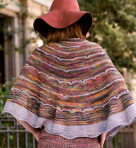 St. Johns Shawl in Malabrigo Arroyo - Downloadable PDF