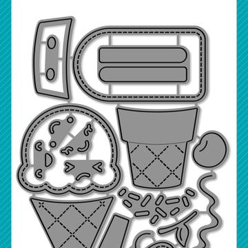 Lawn Fawn Lawn Cuts Custom Craft Die - I Scream, You Scream