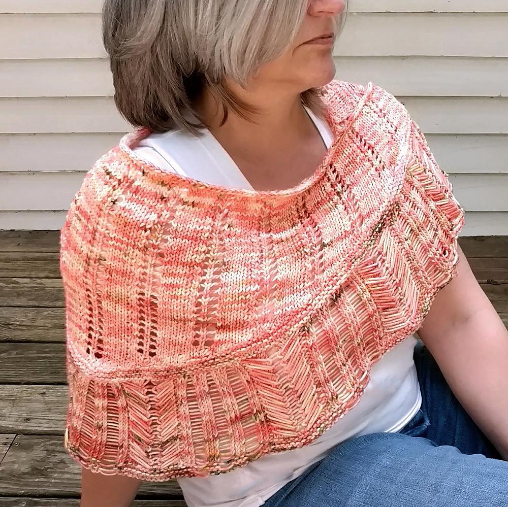 Earthshine Shawlette