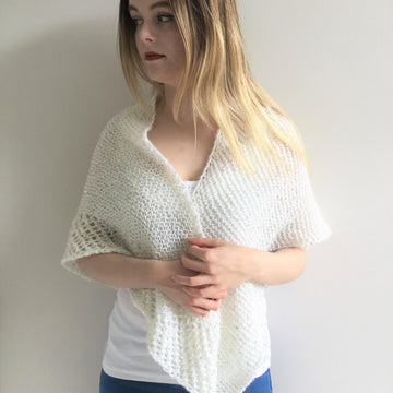 'Silver' Scarf Shawl