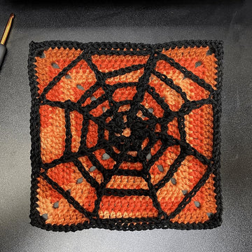 Halloween Granny Square Crochet Afghan Pattern – Spooky Cute, Video Tutorials (Pattern Only)