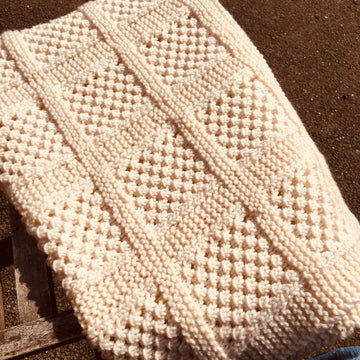 Lace Panel Blanket