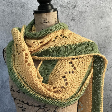 Dandelion Wine Knit Scarf