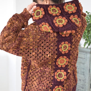 Awesome Blossom Zip Hoodie