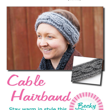 Soft cables headband