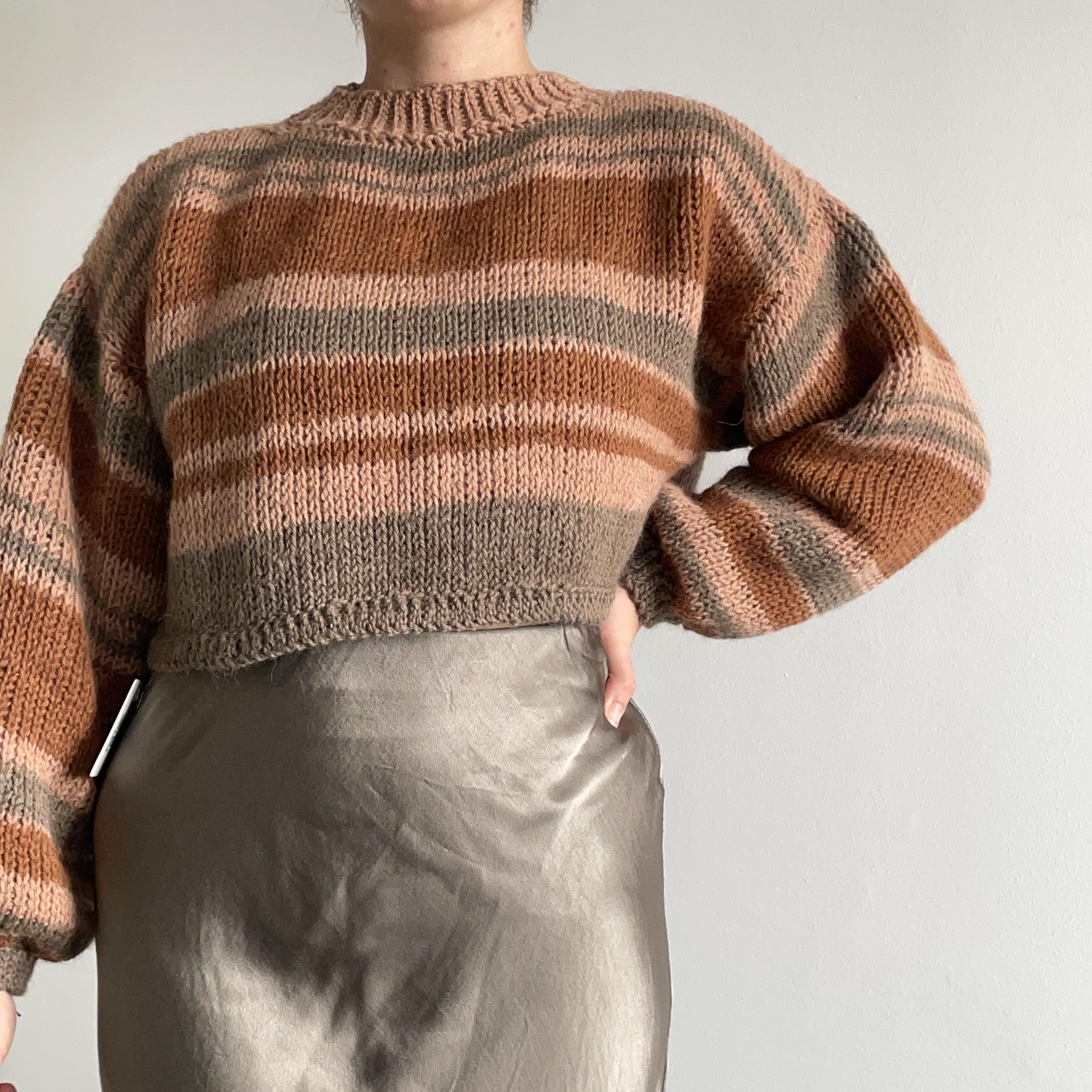 Milana Sweater (Tunisian Crochet)