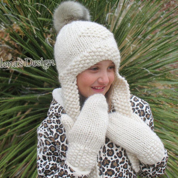 Diamond Earflap Hat