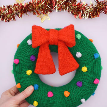 Bobble Bauble Christmas Wreath