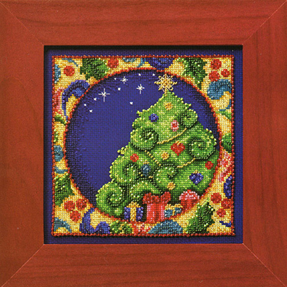 Mill Hill Tree Cross Stitch Kit - 12.5cm x 12.5cm