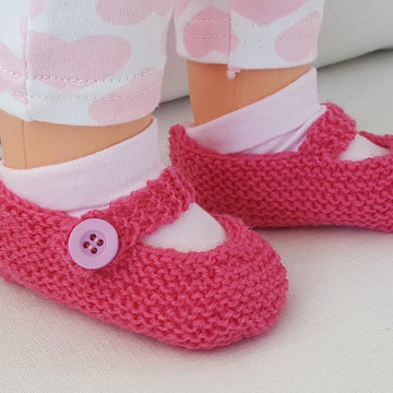 Katrina - 4ply baby shoes