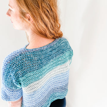 Tidepool Tee Summer Crochet Top Pattern