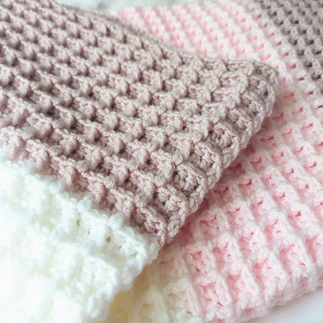 Neopolitan Baby Blanket