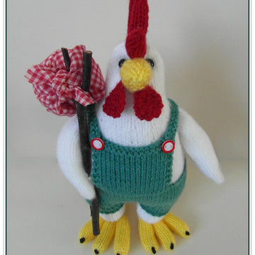 Foggy rooster