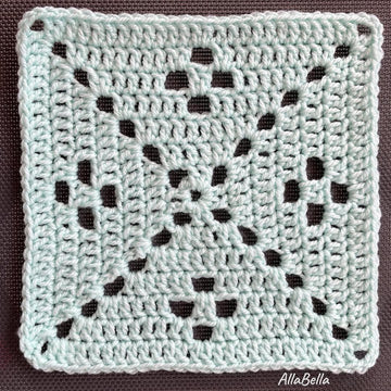 Mini Filet Granny Square