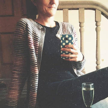 Silken Stripes Cardigan