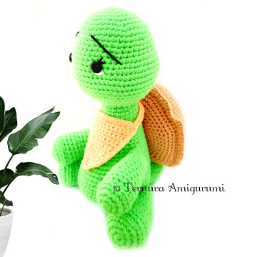 Crochet pattern benny the turtle