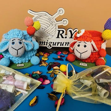 Amigurumi Joyful sheep