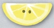 Mill Hill Button 86423 - Lemon Slice