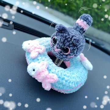Cat Car Dashboard Decor