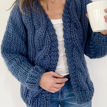Bulky Cable Cardigan
