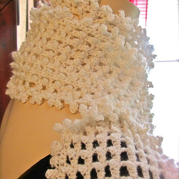 1,380 Picots Scarf