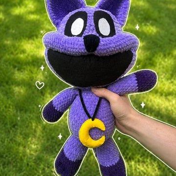 CatNap from poppy play time Amigurumi,  Crochet Pattern