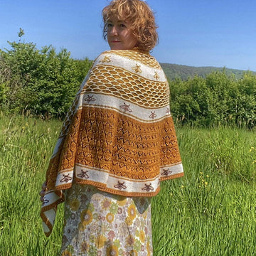 Tell it to the Bees Shawl