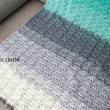 Mandala Yarn Blanket